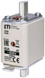 Ножови предпазители 800V AC 