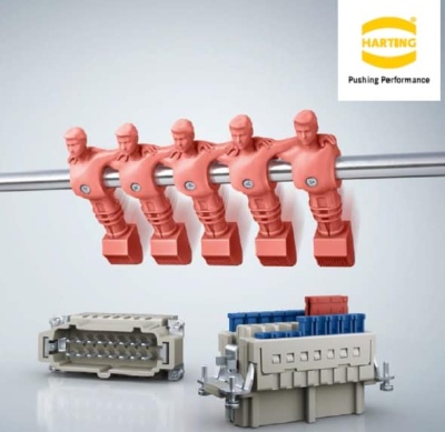 Новата серия конектори HARTING Han® ES Press - лесна връзка само с един клик